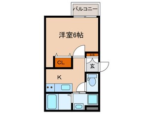 エモン大津の物件間取画像